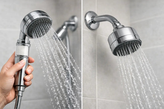 Handheld vs Fixed Shower Filter: Which Fits?