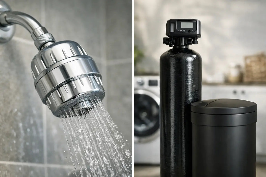 Shower Filter vs Softener for Better Showers