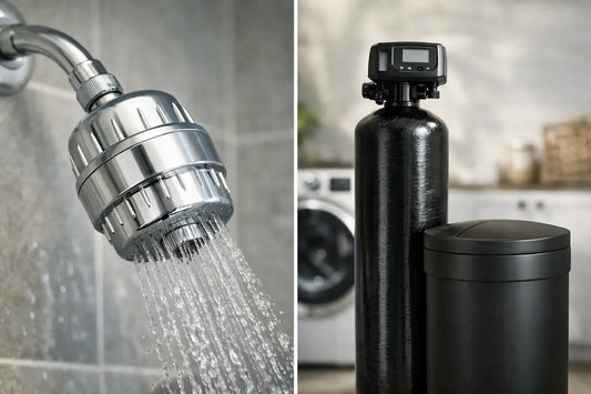 Shower Filter vs Softener for Better Showers