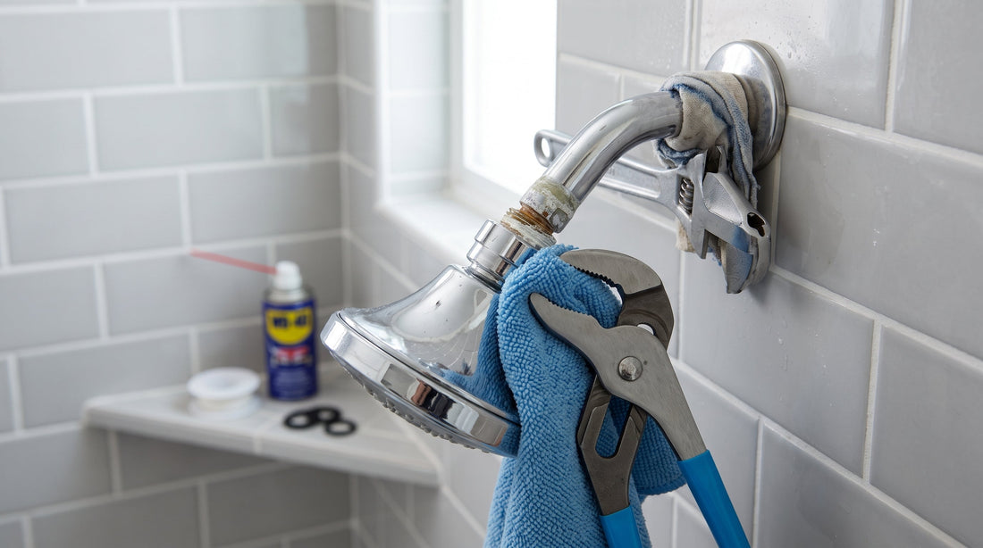 How to Remove a Stuck Shower Head Without Damaging Your Plumbing