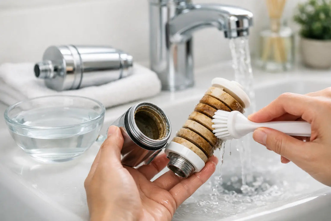 How to Clean a Shower Filter Without the Fuss