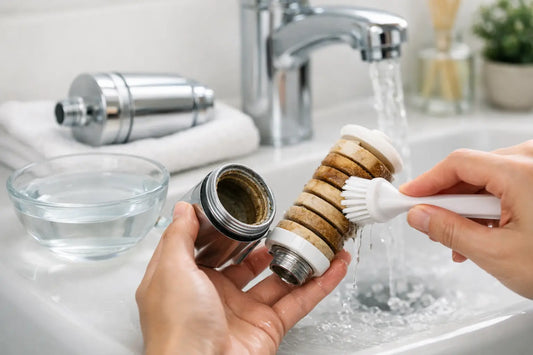 How to Clean a Shower Filter Without the Fuss