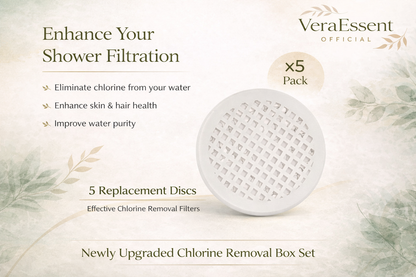 VeraEssent VeraDrop Filtered Shower Head: The Secret to Radiant Skin & Silky Hair