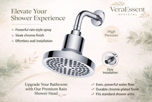 VeraEssent VeraFlow Fixed Filtered Shower Head
