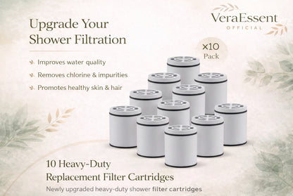 VeraEssent VeraFlow Fixed Filtered Shower Head