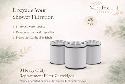 VeraEssent VeraFlow Fixed Filtered Shower Head