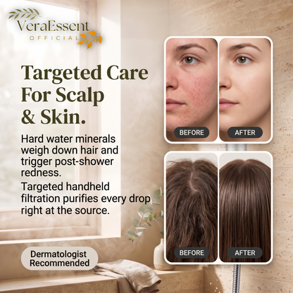 VeraEssent VeraDrop Handheld Filtered Shower Head