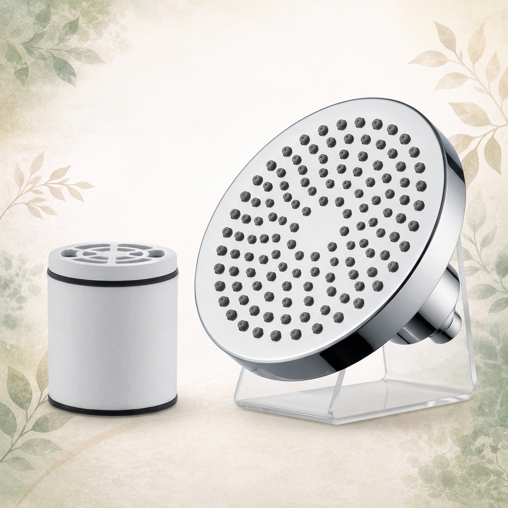 VeraEssent VeraFlow Fixed Filtered Shower Head